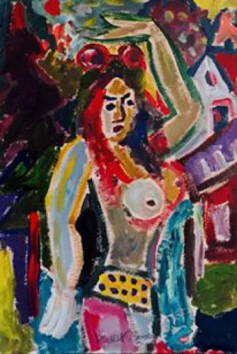 Dancing woman