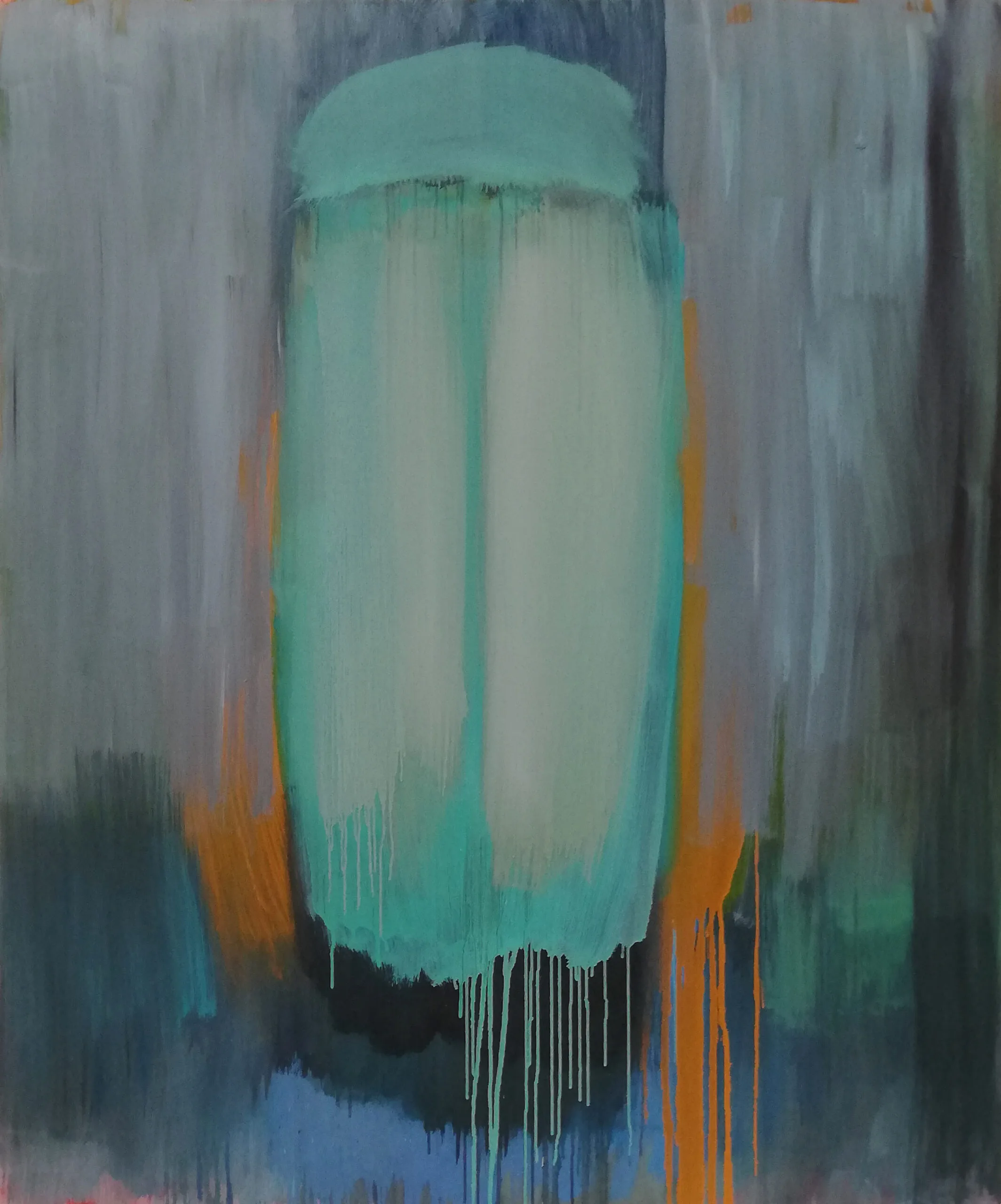 No Title (Orange-Gray)