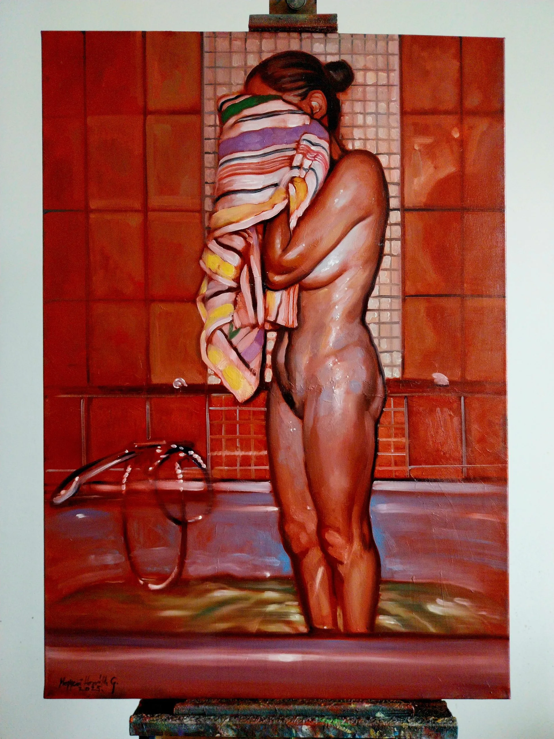 Towel woman I.