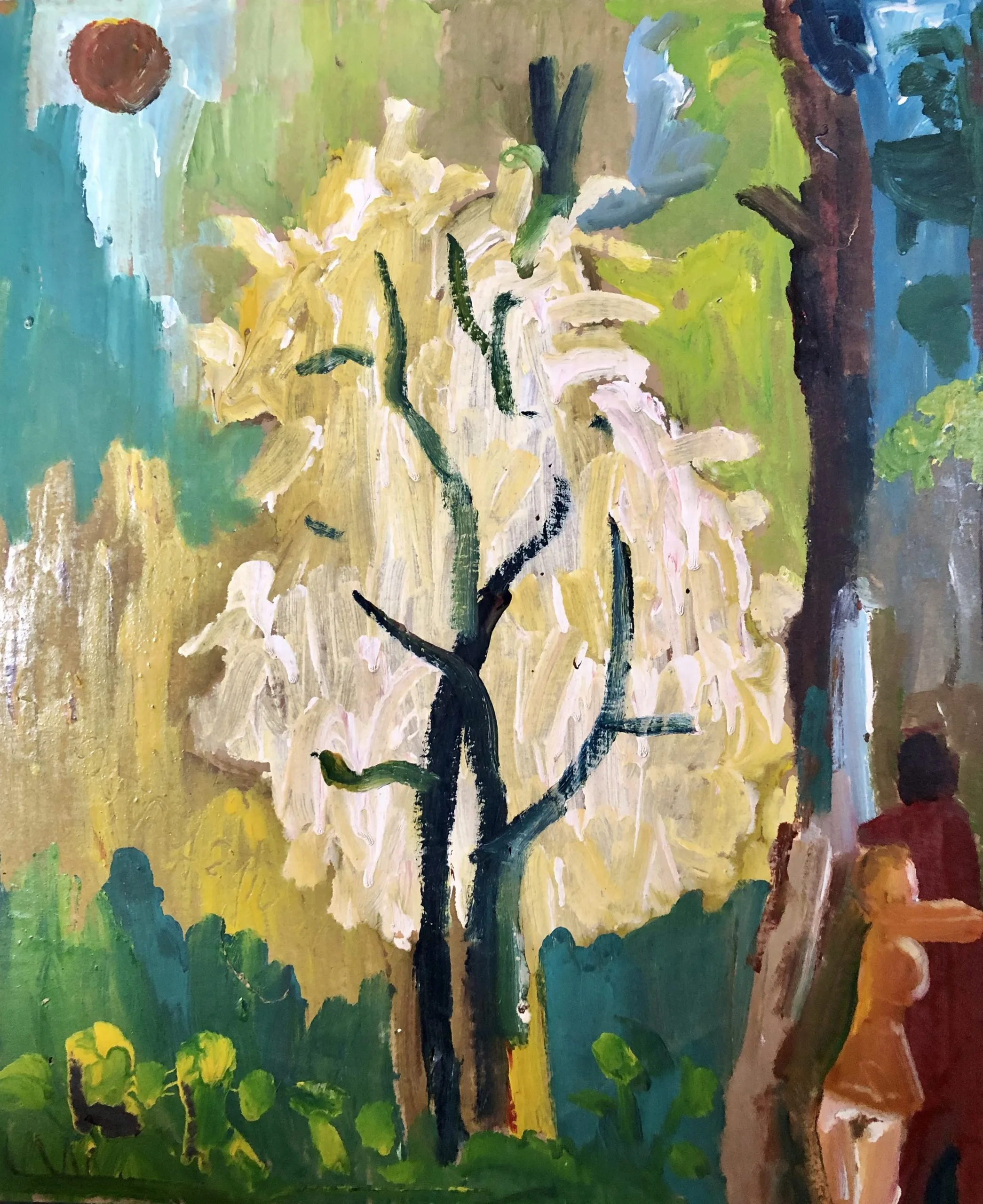 Wood with Couple