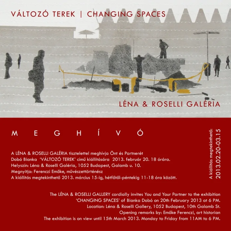 Dobó Bianka — Változó terek