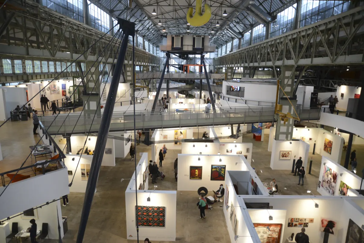 Bernard Szajner will be at AMB with Léna & Roselli Gallery