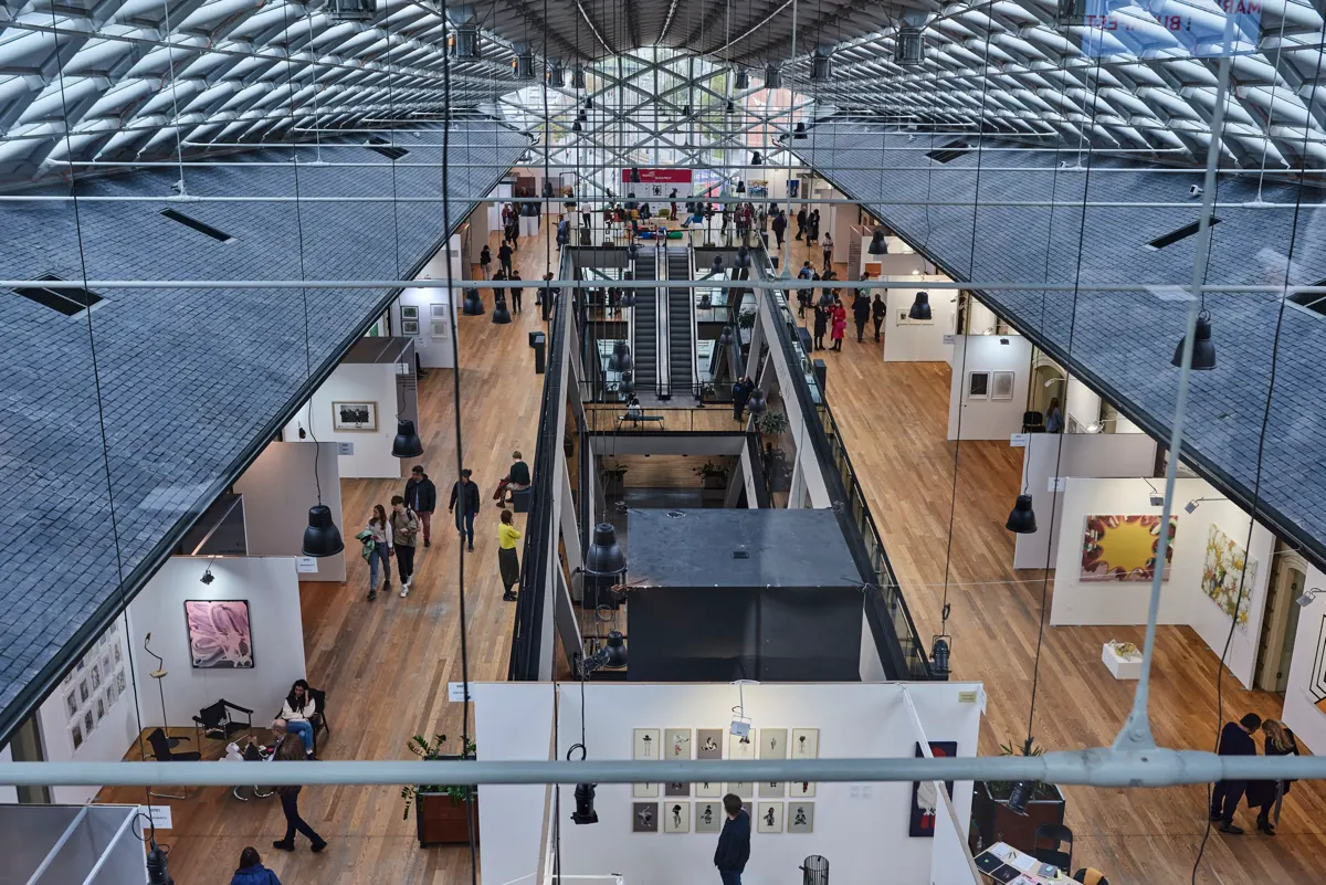 Preparing for Art Market Budapest (6-9 October,Bálna Budapest) at booth G901