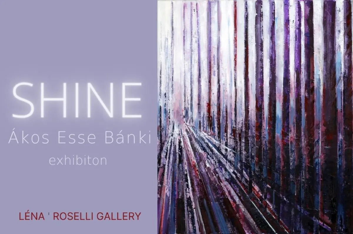 Solo Show / Ákos ESSE BÁNKI : SHINE Opening April 27. 5 p.m.