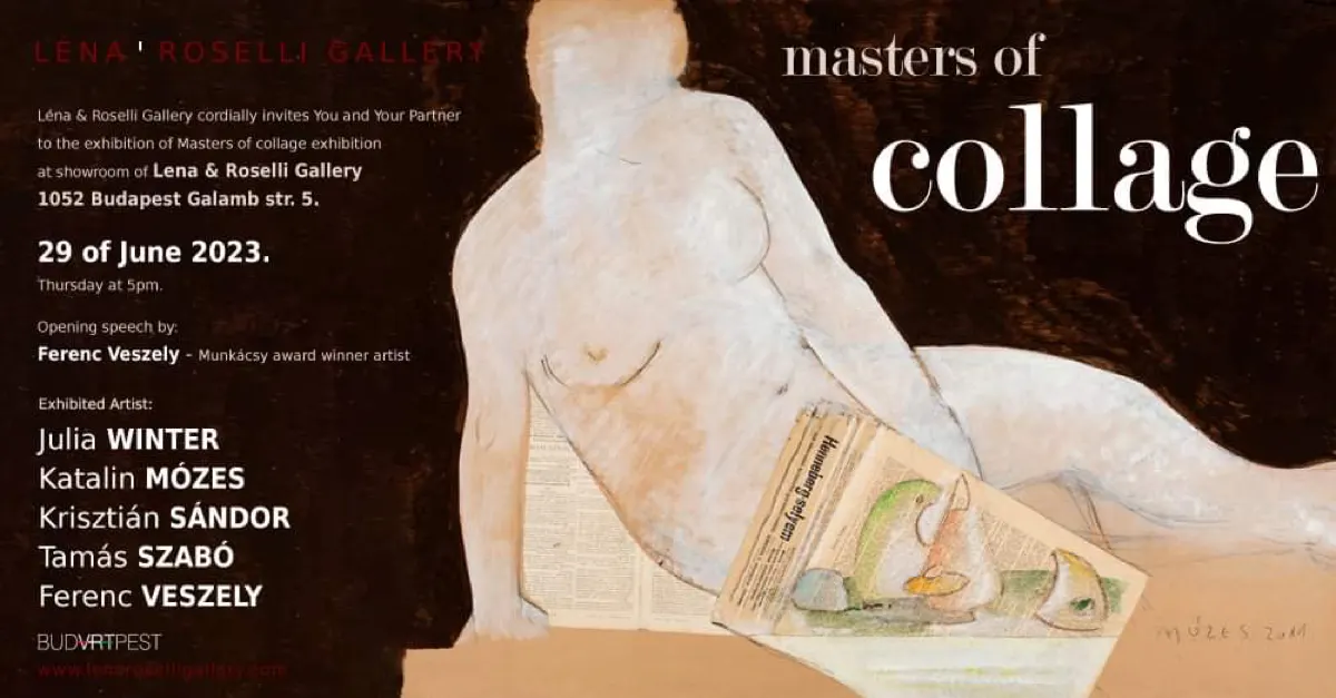 Upcoming exhibition : Masters of collage