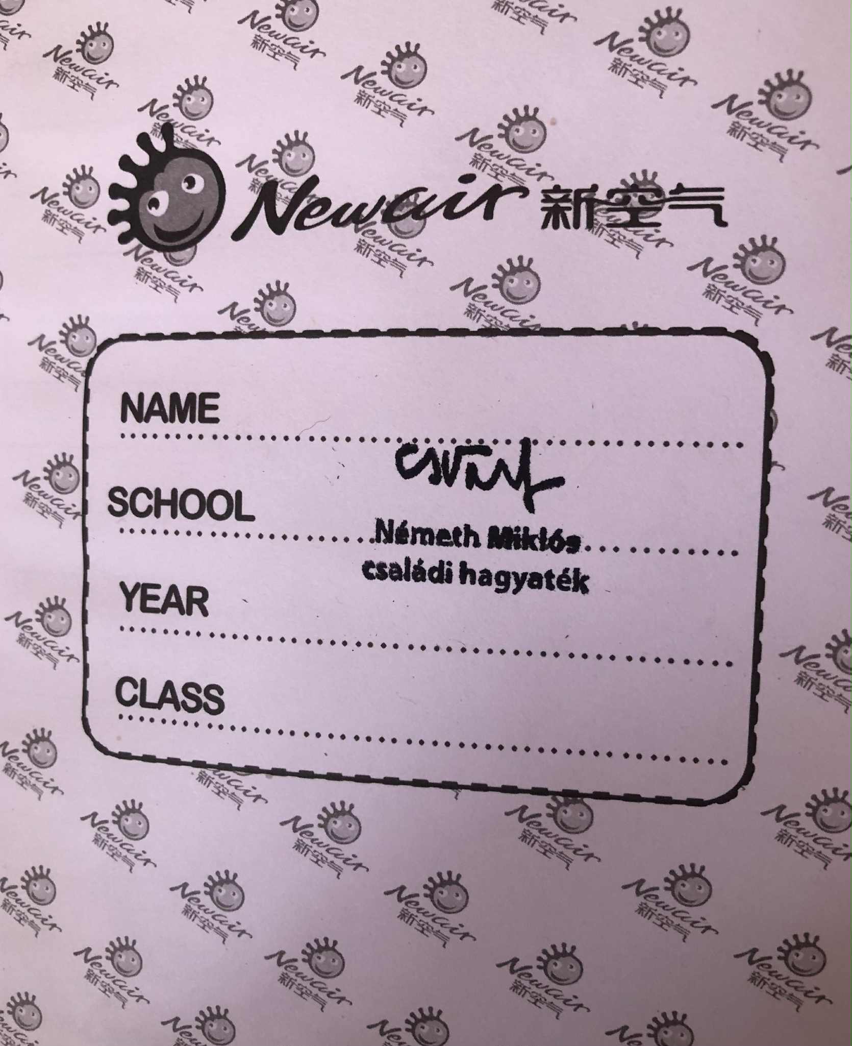 MIKL&Oacute;S N&Eacute;METH INFORMATION